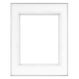 MCS FRAMATIC 11X14 FINELINE (8X10 MAT) FRAME - SILVER