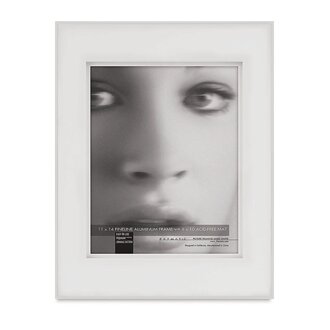 MCS FRAMATIC 11X14 FINELINE (8X10 MAT) FRAME - WHITE