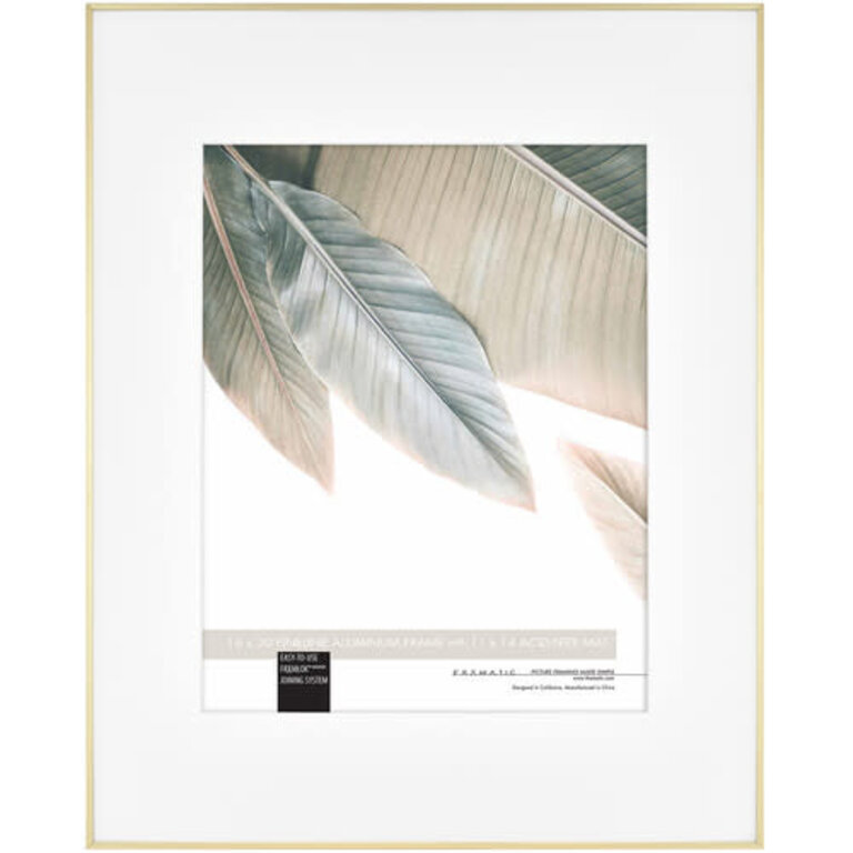 MCS FRAMATIC 16X20 FINELINE - BRASS
