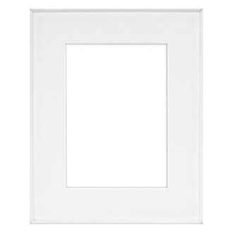 MCS FRAMATIC 8X10 FINELINE (5X7 MAT) FRAME - WHITE