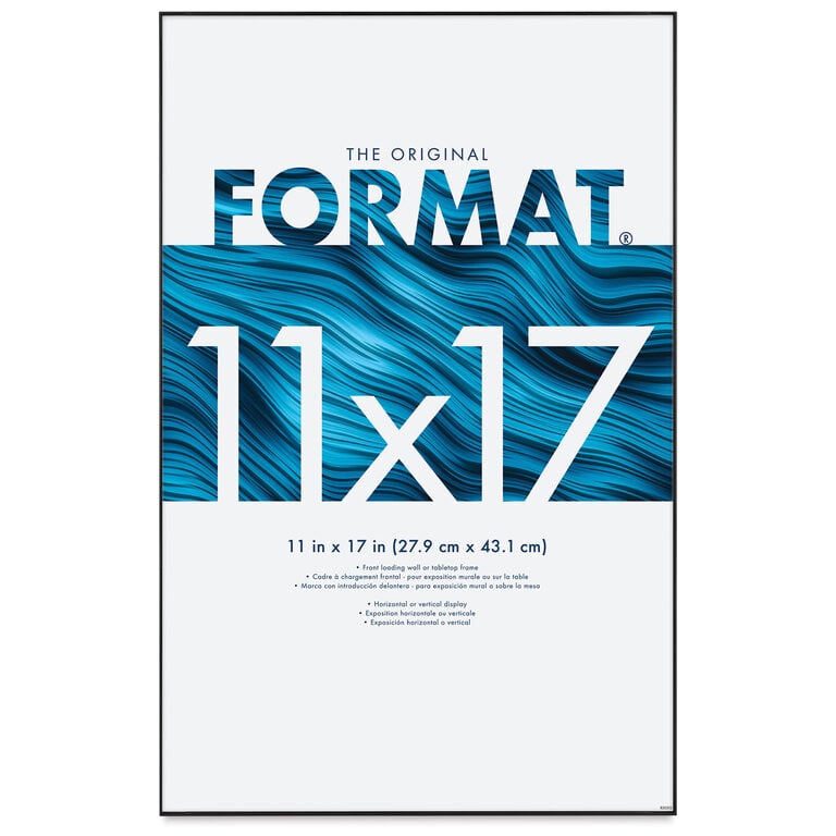 MCS MCS FORMAT 11X17 BLACK FRAME