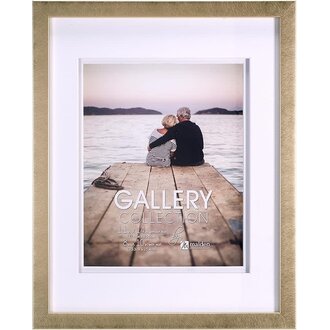 Malden Malden 8x10/11x14 Space Saver Mat Frame Gold