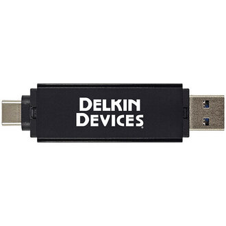 Delkin Devices DELKIN USB 3.1 SD & MICROSD CARD READER (A & C CO)