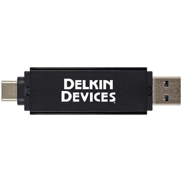 Delkin Devices DELKIN USB 3.1 SD & MICROSD CARD READER (A & C CO)