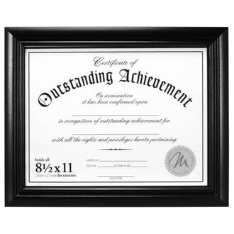 Malden Malden Concepts 8.5x11 Frame Black