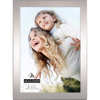 Malden Malden Essentials 5x7 Frame - Mat Silver