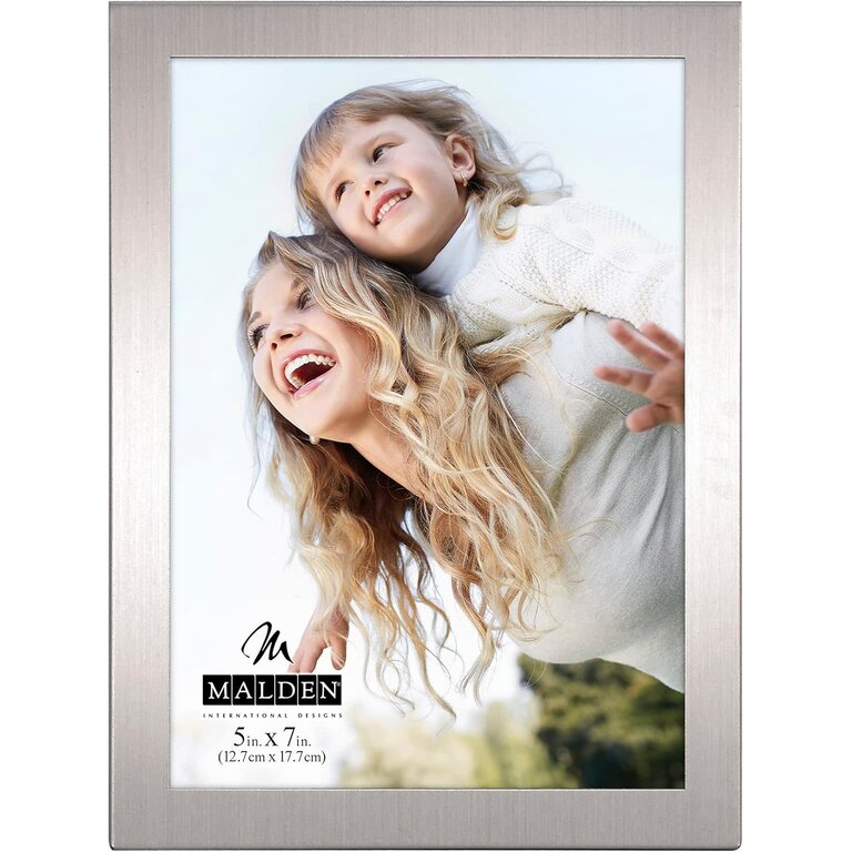 Malden Malden Essentials 5x7 Frame - Mat Silver