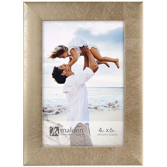 Malden Malden Linear 4x6 Frame -Gold