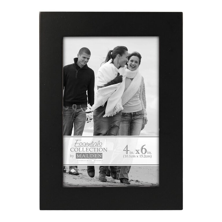 Malden Malden Linear 4x6 Frame Black
