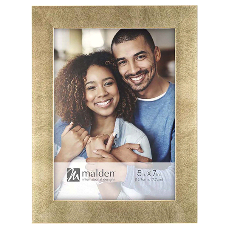 Malden Malden Linear 5x7 Frame Gold