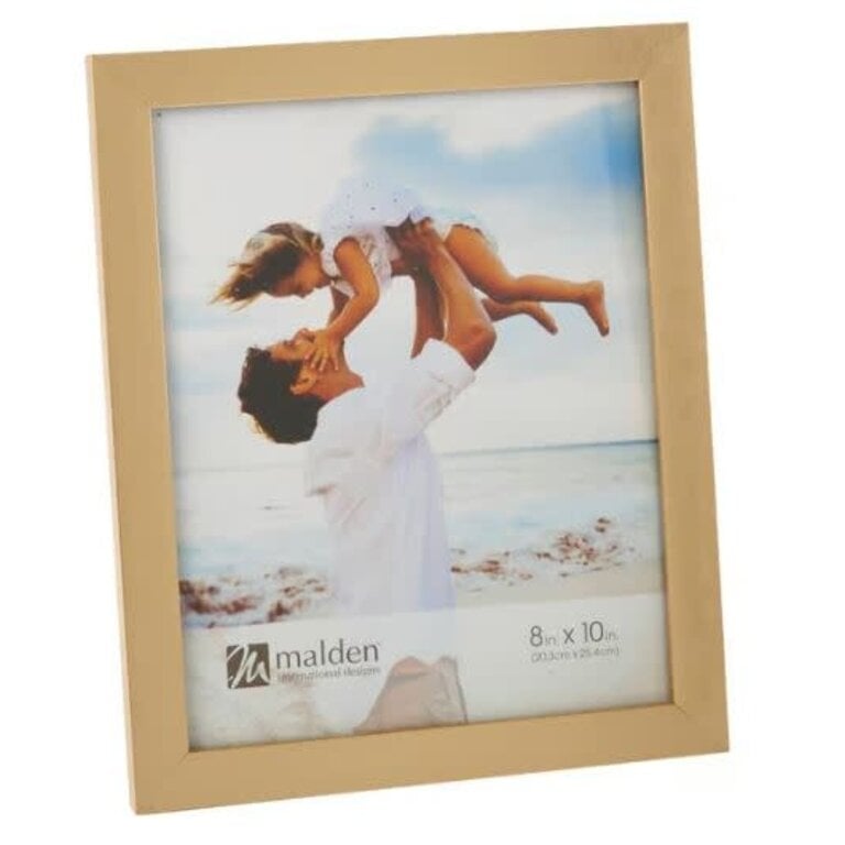 Malden Malden Linear Metallic Gold 8x10 Frame