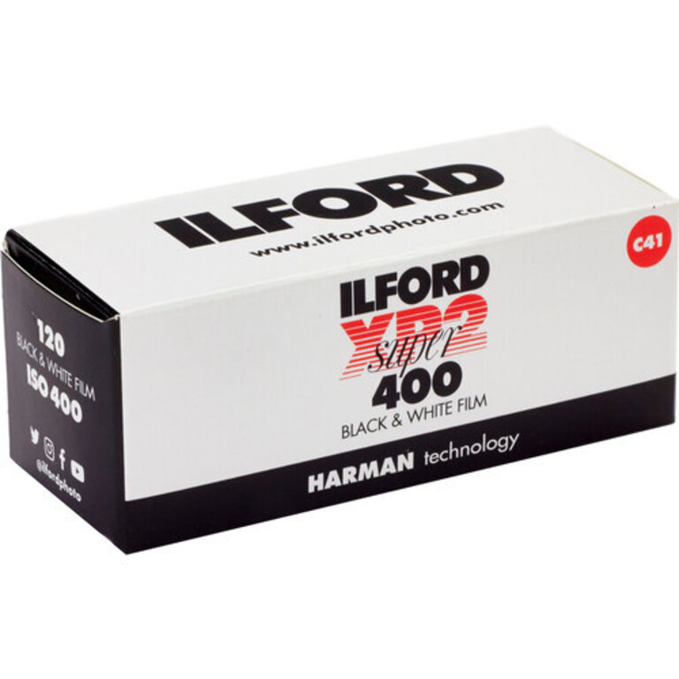 Ilford Ilford XP2 Super Black and White Negative Film (120 Roll Film)