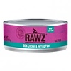 Rawz Cat 95% Chicken & Herring Pate 5.5oz