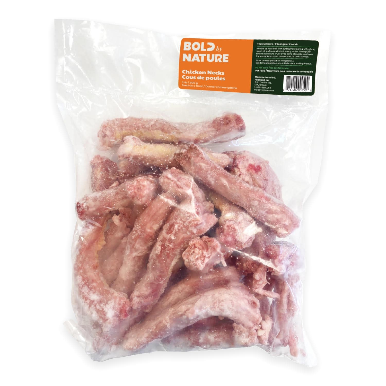 Bold  Frozen Whole Chicken Necks 2 lb