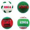 Kong Holiday Xmas Occasions Balls Medium 4 pack