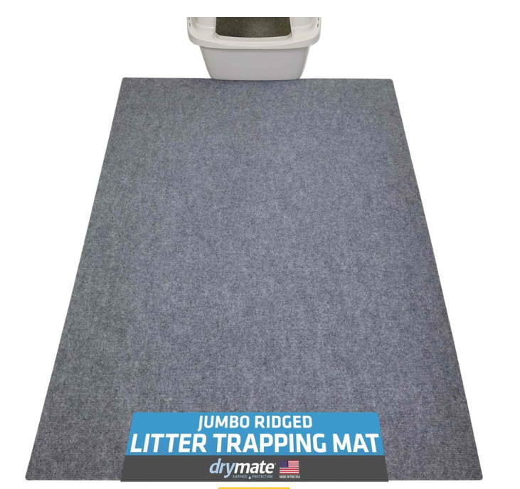 Drymate Jumbo Cat Litter Mat - 100% Phthalate and BPA Free