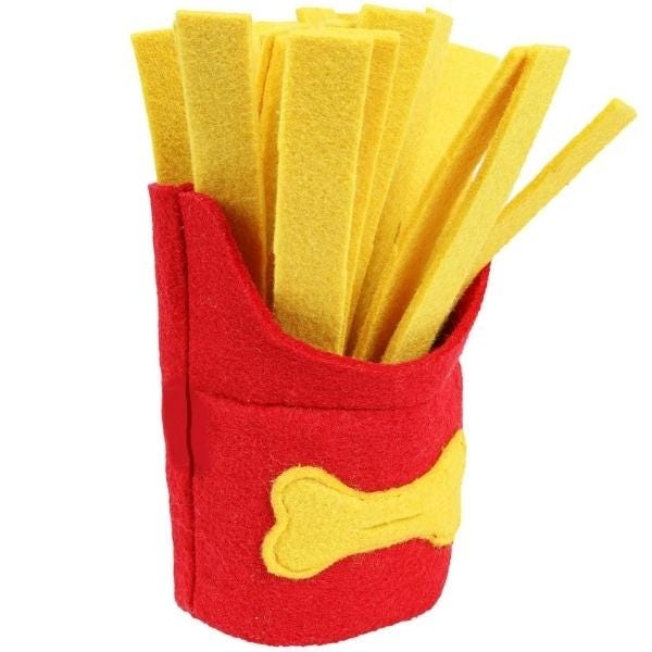 French Fry snuffle toy
