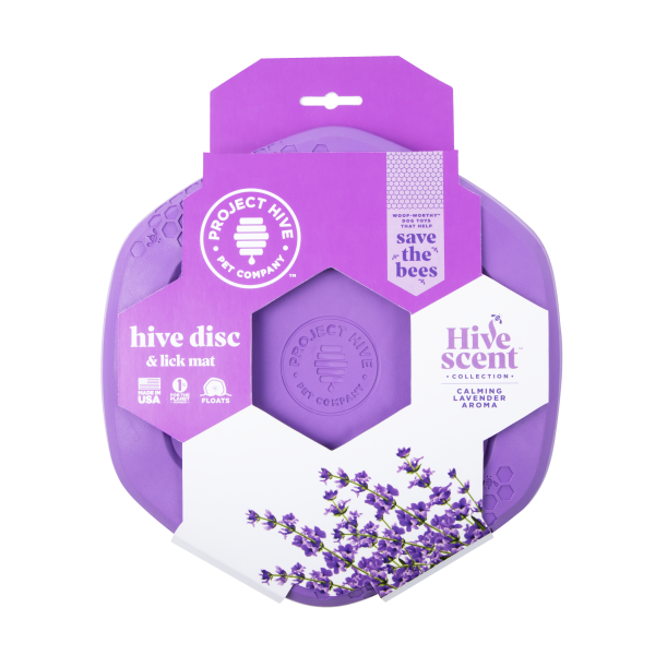 Disc & Lick Mat Calming Lavendar Scent