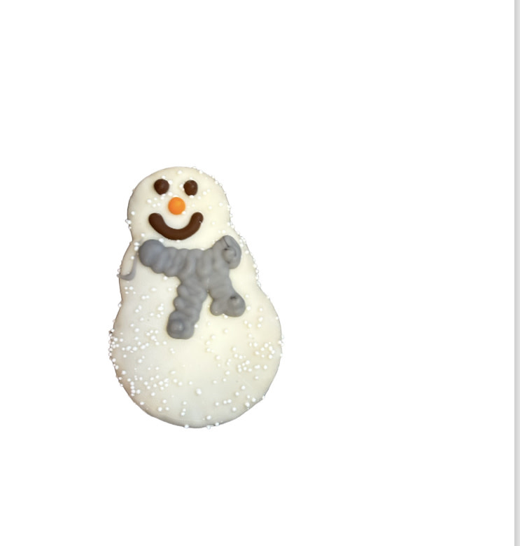 WINTER SNOWMAN WITH SCARF