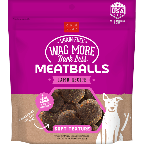 WMBL GF Meatballs Lamb 14 oz