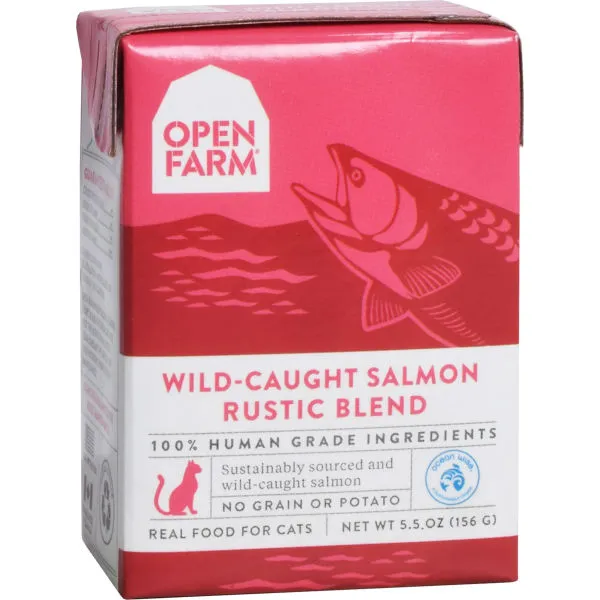 Cat Wild Caught Salmon Rustic Blend 5.5 oz