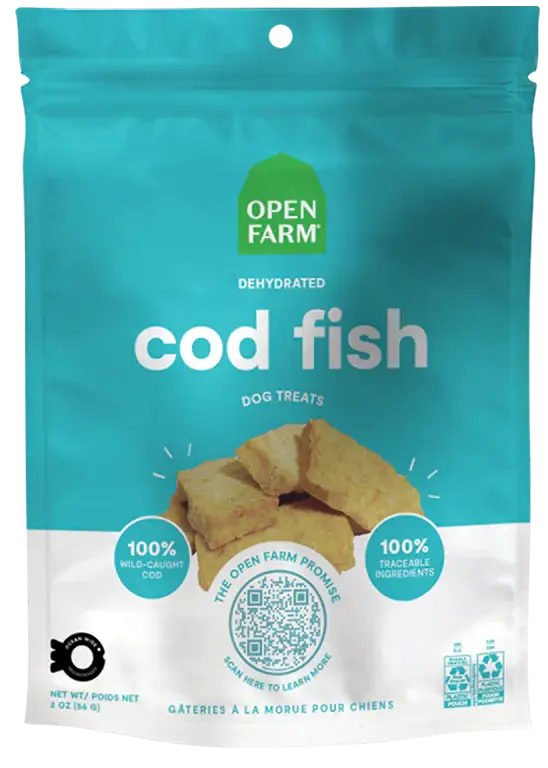 Dog Cod Fish  Treats 2 oz