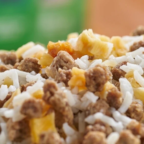 Hamburger/Rice/Bone Broth