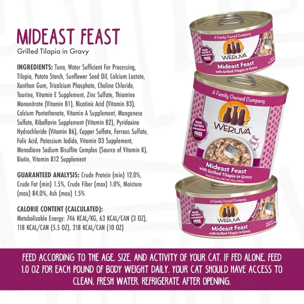 Cat GF Mideast Feast 3 oz