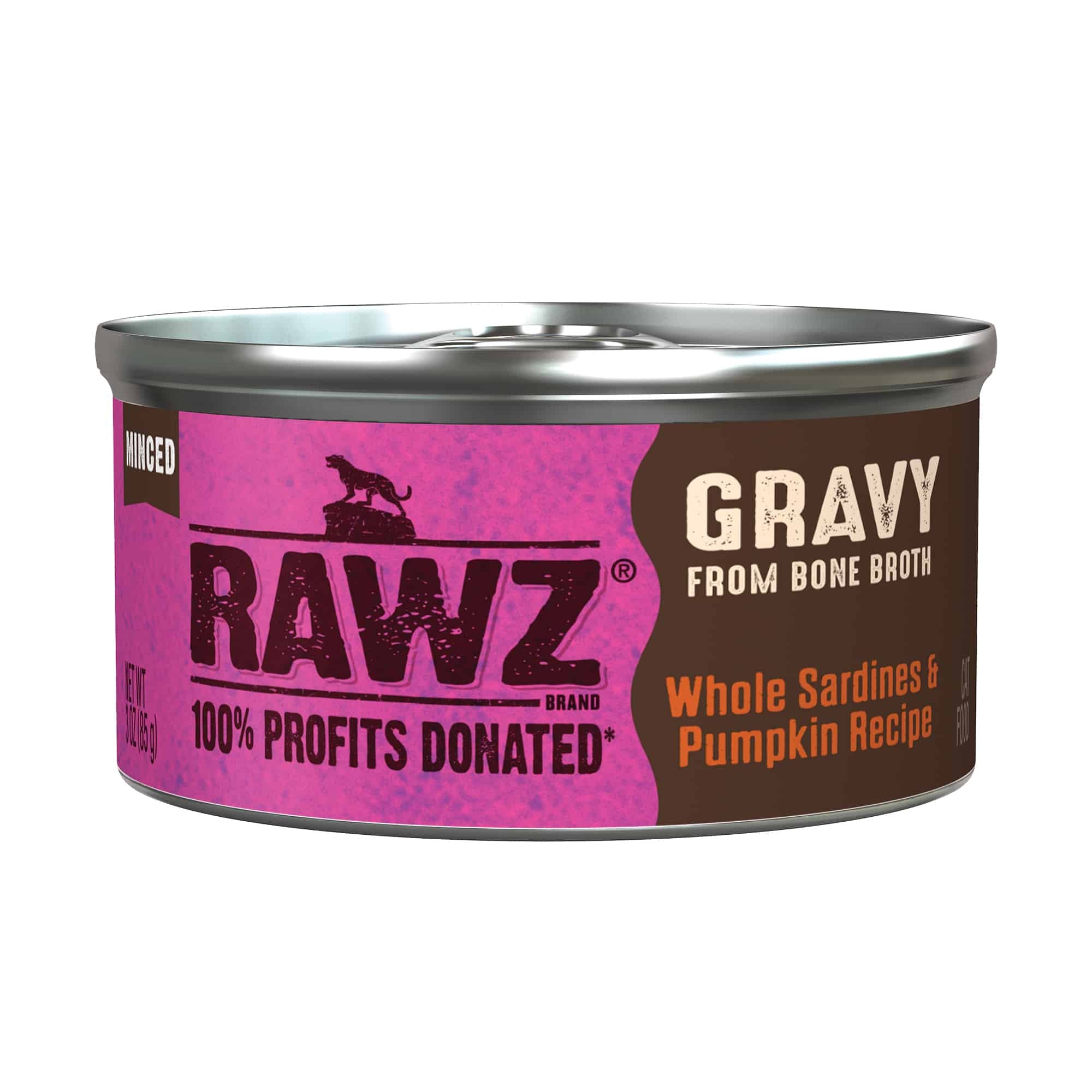 Gravy Whole Sardines & Pumpkin Cat  5.5oz