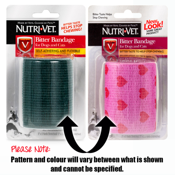 Bitter Bandage 3" Assorted Colours