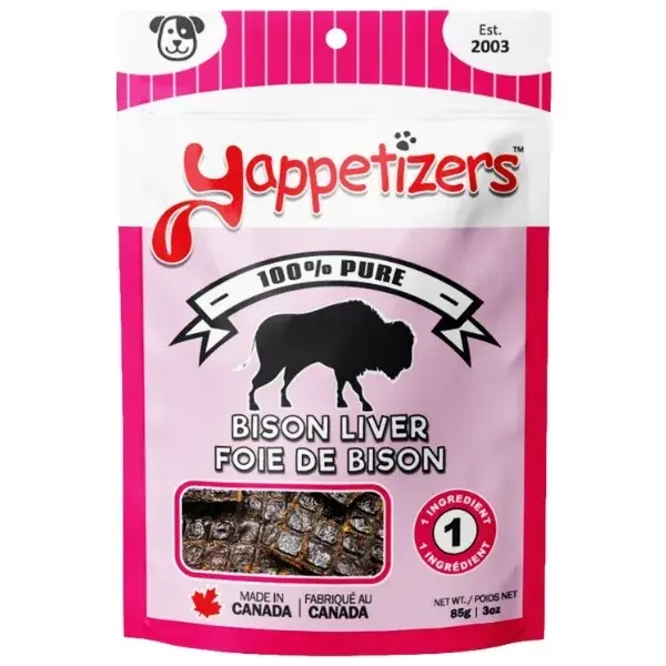 Yappetizers  Bison Liver 100g