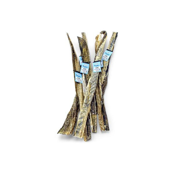 Long Cod Skin Strips 18-22" 20 ct