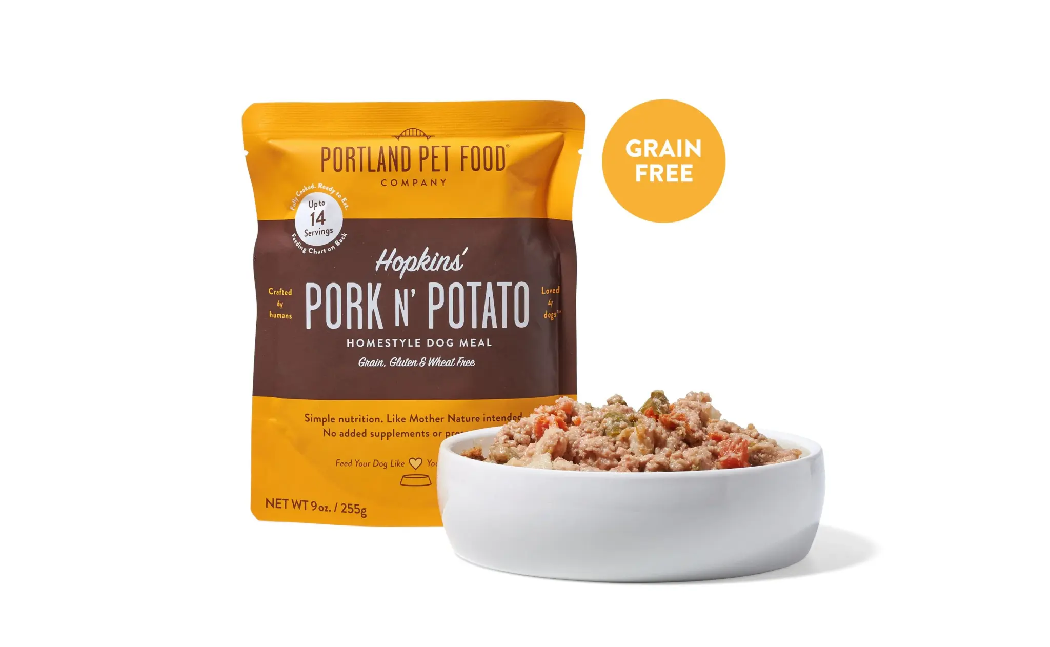 Hopkins Pork+Potato 9oz