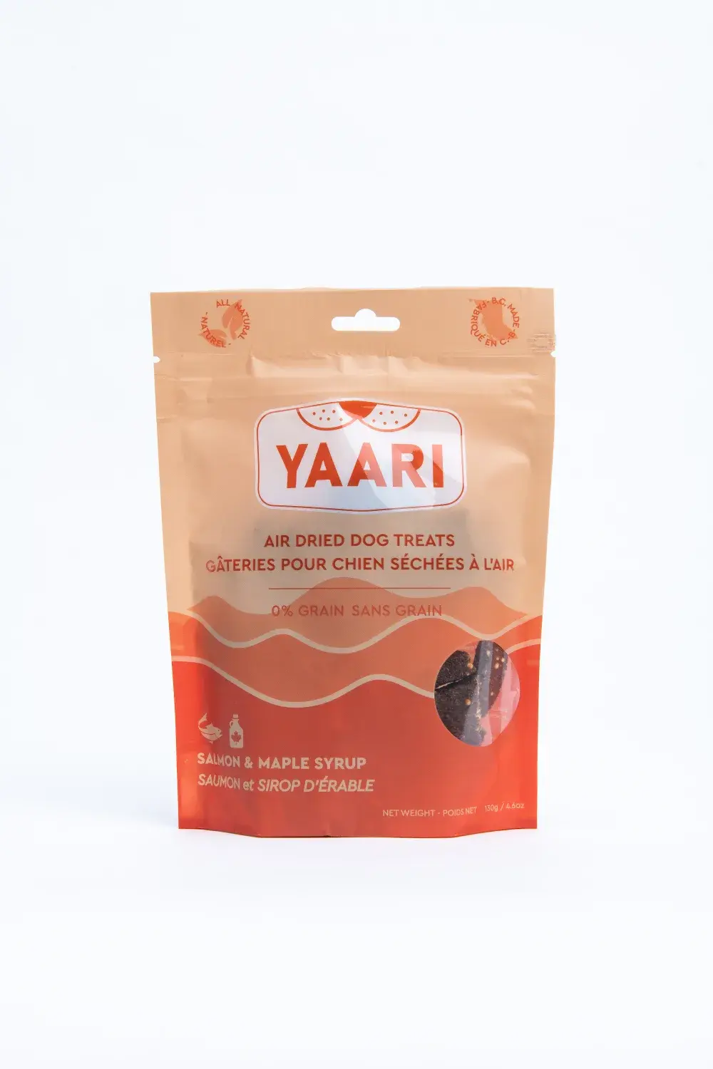 Dog Treat Air Dried Salmon & Maple Syrup 130g