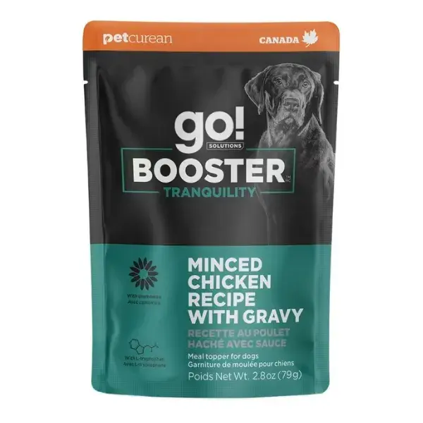 Petcurean Booster Tranquility Minced Chicken w/gravy 2.8oz