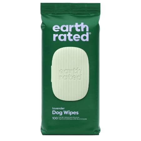 Earth Rated Dog Wipes Lavender Scented