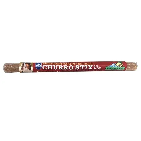 Dog Chew Churro Bacon 10"