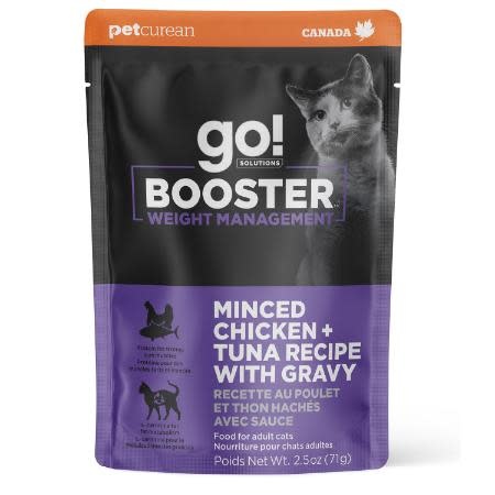 Cat Weight Mgmt Minced Chicken & Tuna w/gravy 2.5oz