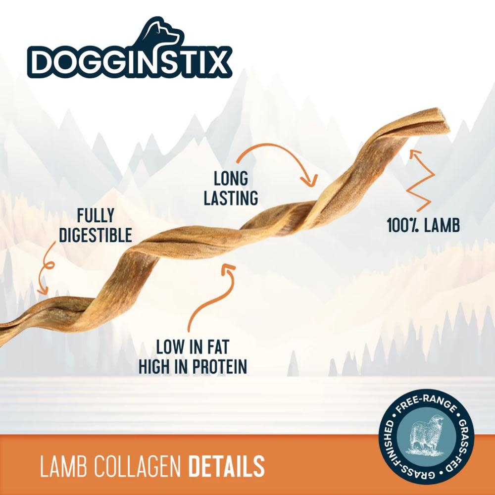 Braided Lamb Collagen twist