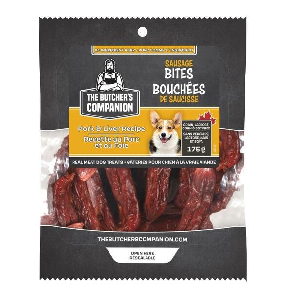 Sausage Pork & Liver Bites 175G