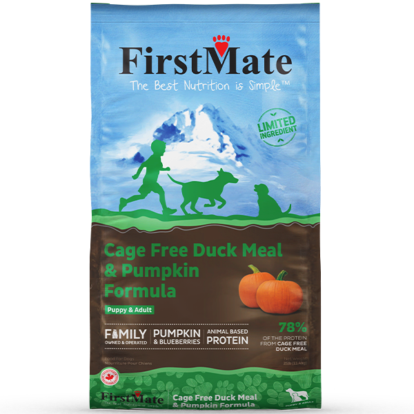 Dog GF Cage Free Duck & Pumpkin 25 lb