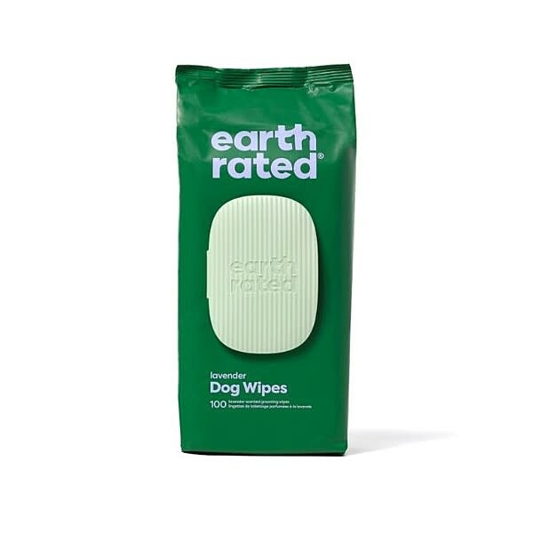 Compostable Pet Wipes Lavender 100pk