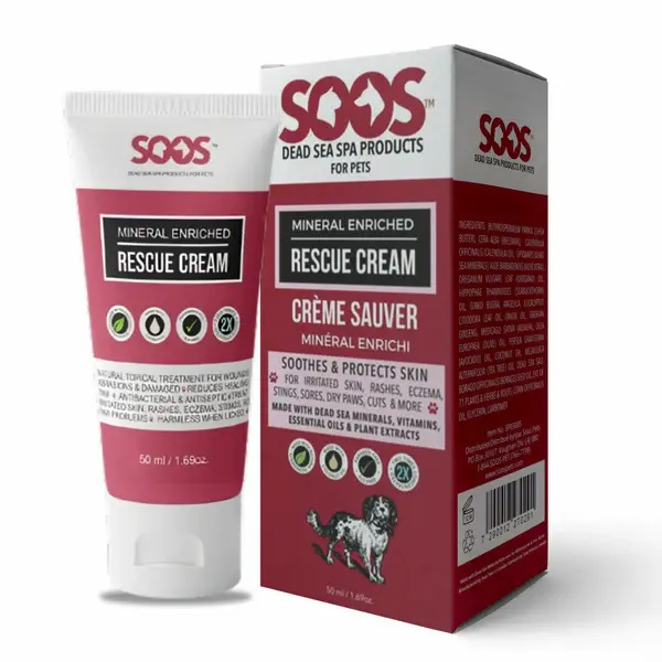 Pet Rescue Cream Enriched with Natural Dead Sea Mineral