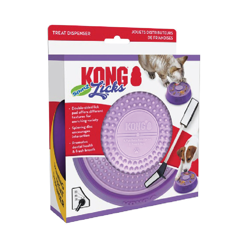 Kong Spinz Licks Cat