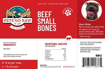 Beef Bones Small
