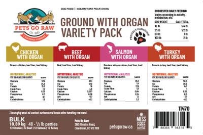 VARIETY GROUND  BULK  24LB