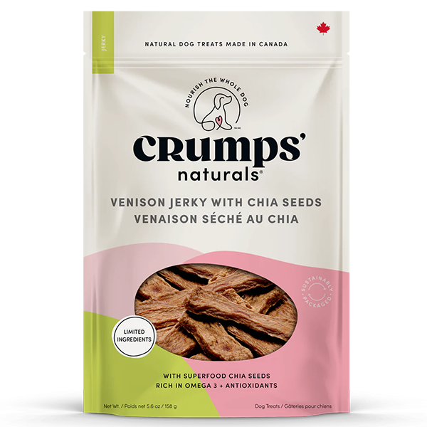 Dog Venison Jerky/Chia Seeds 158g