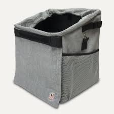 2 in 1 Bike Basket / Backpack Grey