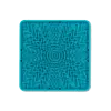 Framed Silicone Therapeutic Licking Bowl Mat Blue