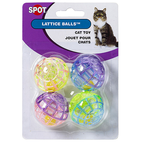 Spot Lattice Balls with Bell 4PK